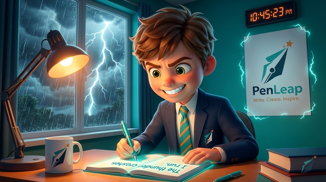 When Present Tense Works Best in 11+ Creative Writing
