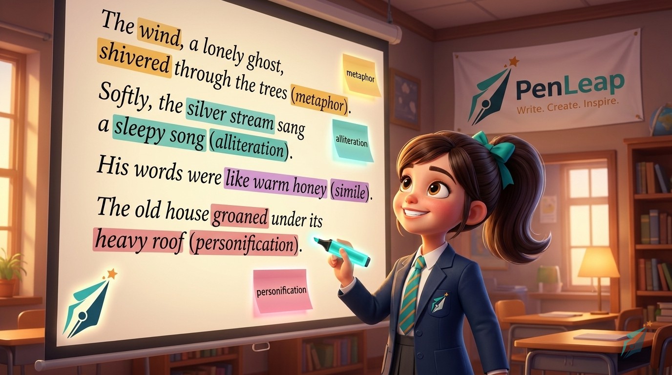 Identifying Poetic Techniques in 11+ Comprehension