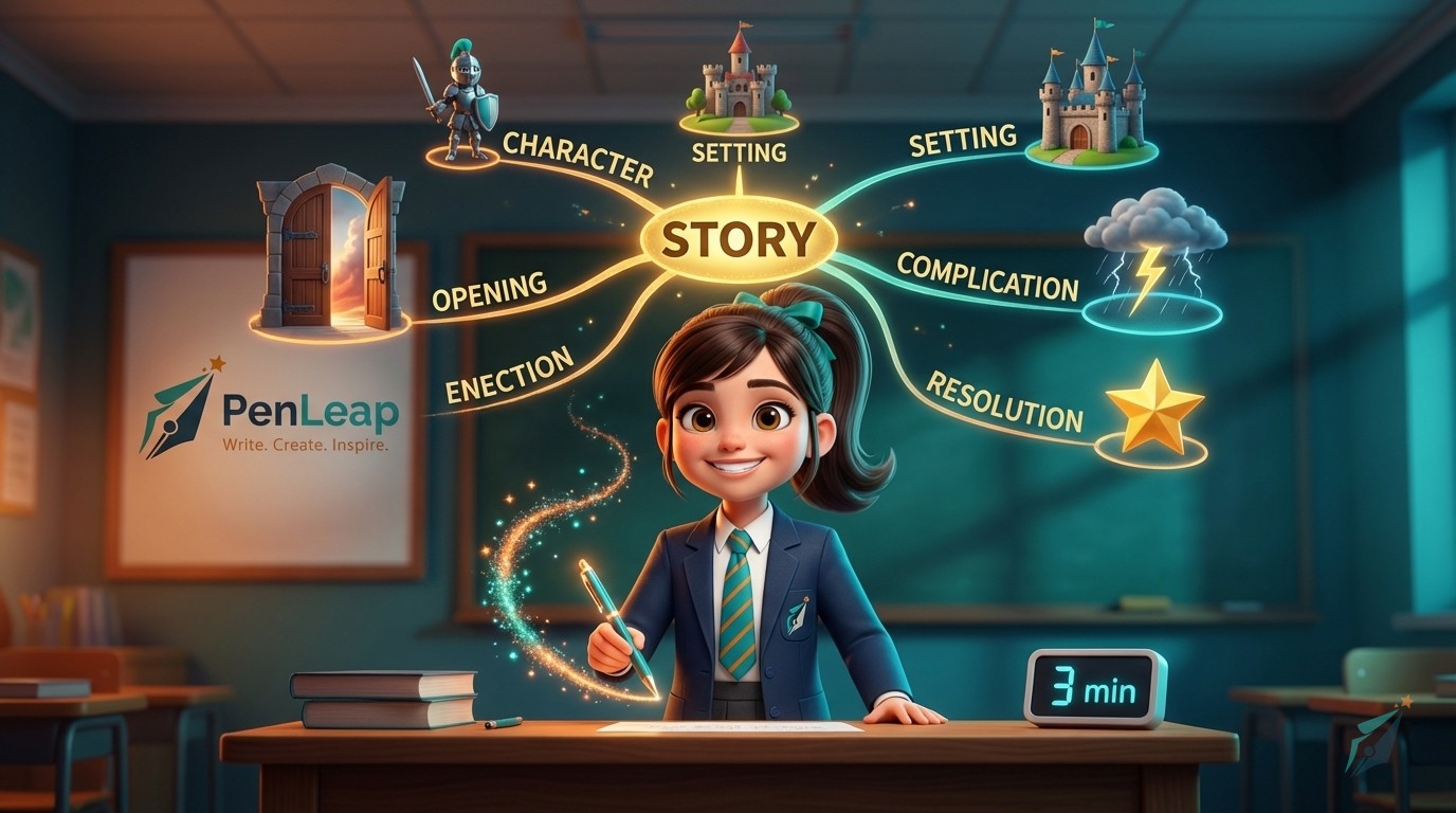 Mind Mapping for 11+ Story Planning