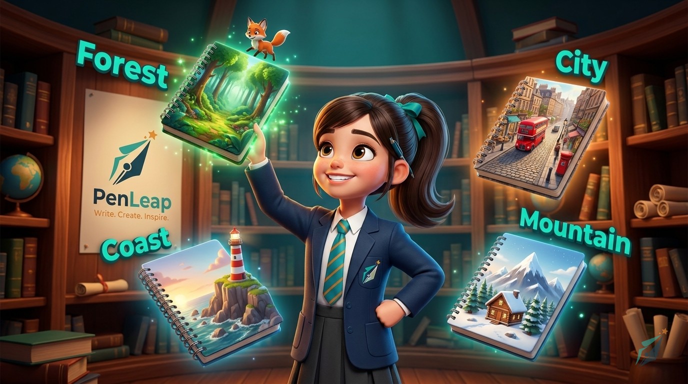 Setting-Specific Vocabulary Banks for 11+ Descriptive Writing